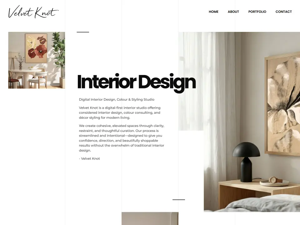 Velvet Knot — screenshot